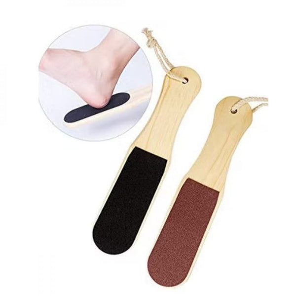 Best Foot File for Dead Skin Hardened Skin Remover Wooden Handle Sasha