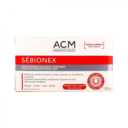 Acm Spionyx Cleansing Soap Oily Skin Sebo-Regul Complex 100g