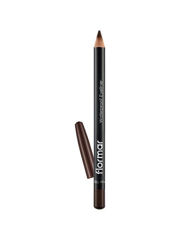 Waterproof Eyeliner Pencil Warm Brown Long-Lasting Flormar 1.2g