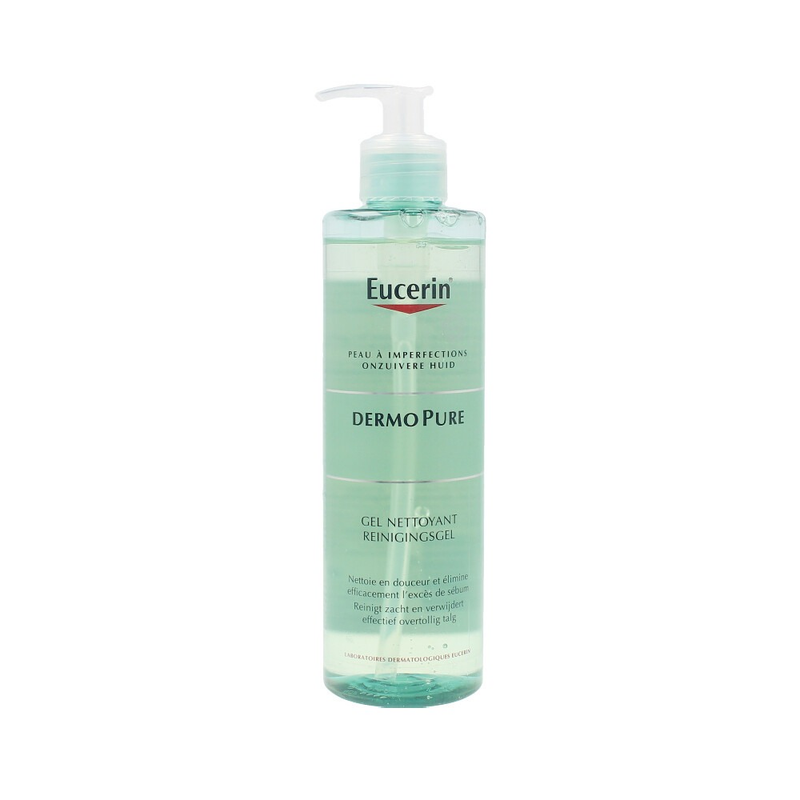 Eucerin DermoPurifyer Cleansing Gel, 6% Ampho-Tenside, Soap-Free, 400ml