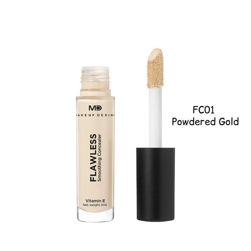Md Liquid Concealer FC01 Powdered Gold with Vitamin C for Flawless Coverage