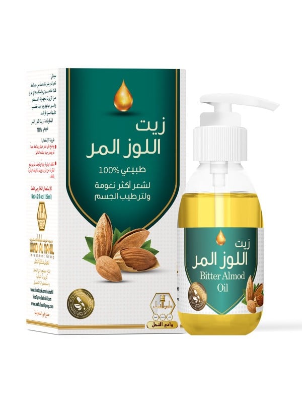 Body and Hair Oil Bitter Almond Nourishing WADI ALNAHIL 125ml