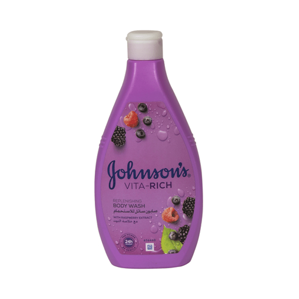 Johnson's Vita Rich Raspberry Extract Body Wash 250ml