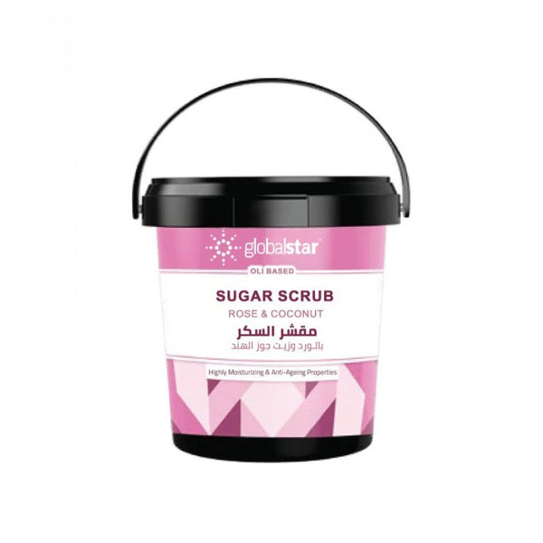 Globalstar Rose & Coconut Oil Sugar Scrub 600g