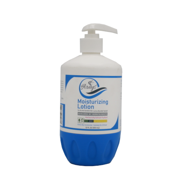 Al Arayes Moisturizing Body Lotion for Dry and Sensitive Skin, 500ml