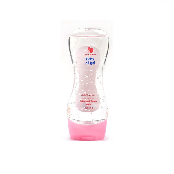 Saada Beauty Baby Oil Gel Floral Scent Vitamin E 150ml