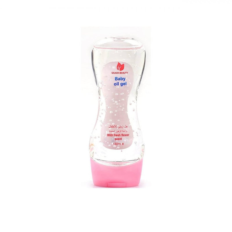 Saada Beauty Baby Oil Gel Floral Scent Vitamin E 150ml