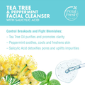Petal Fresh Blemish Control Facial Cleanser with Salicylic Acid, Tea Tree & Mint, 200 ml