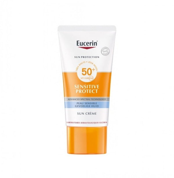 Eucerin Sensitive Protect Sun Cream SPF 50+ for Normal to Dry Skin, 50ml