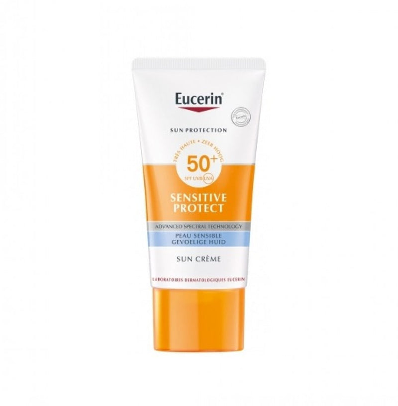 Eucerin Sensitive Protect Sun Cream SPF 50+ for Normal to Dry Skin, 50ml