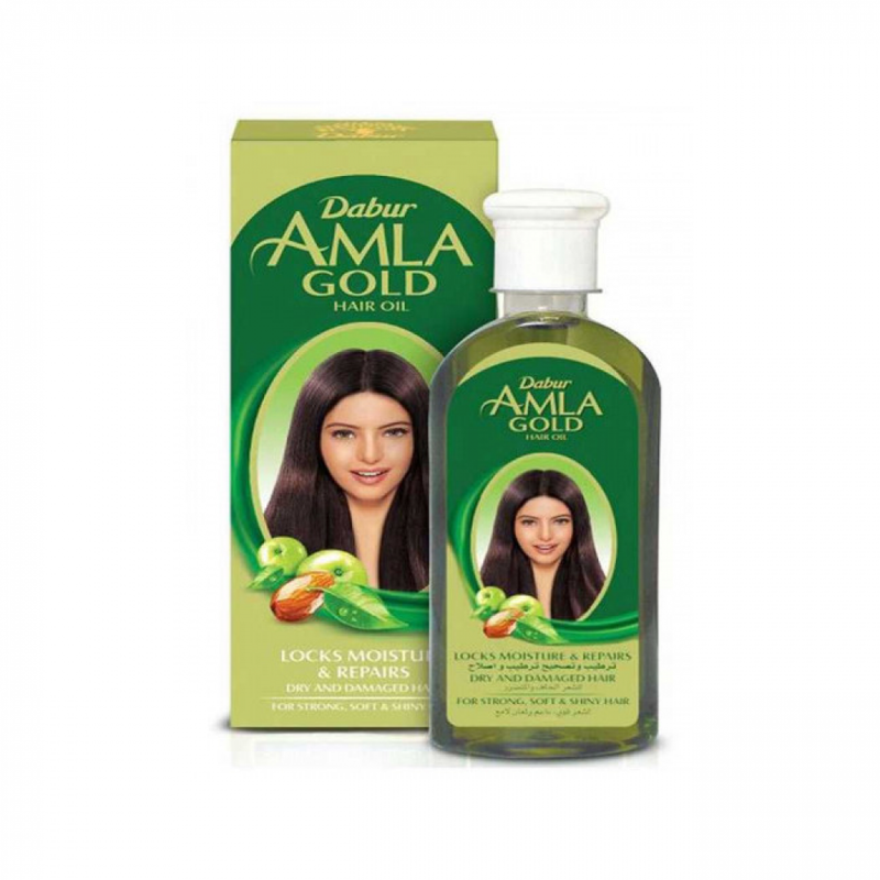 Dabur Amla Golden Hair Oil Dry and Damaged Hair Treatment 300ml