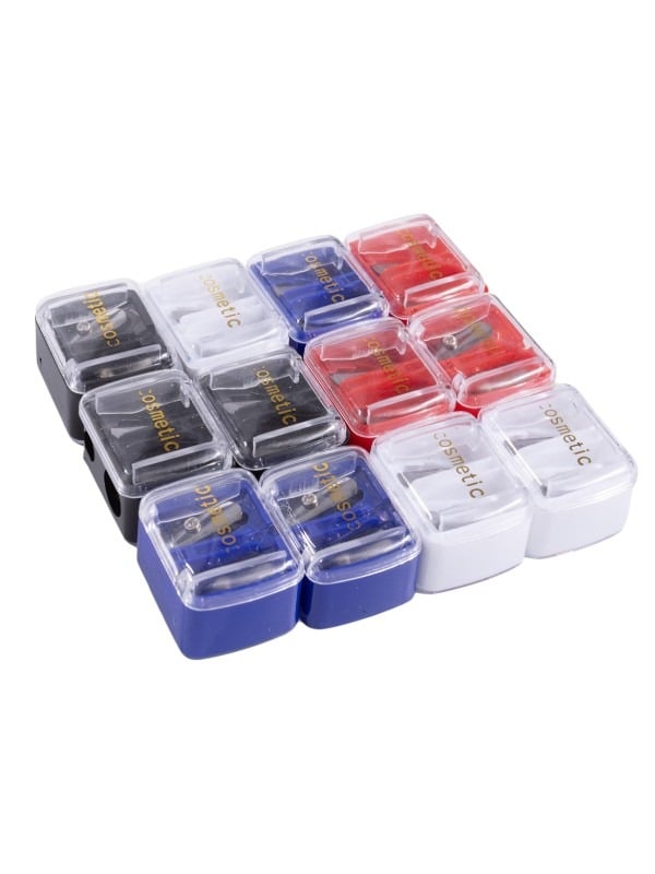 Salon System Makeup Pencil Sharpener - Dual Hole - Pack of 12