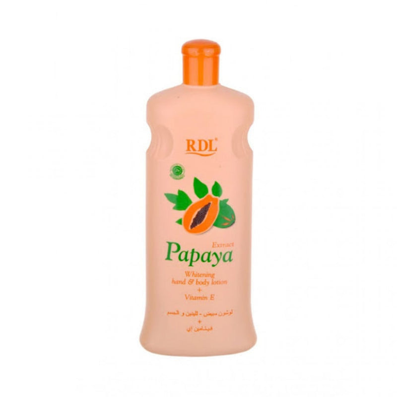 RDL Papaya Hand and Body Lotion for Brightening, 600ml