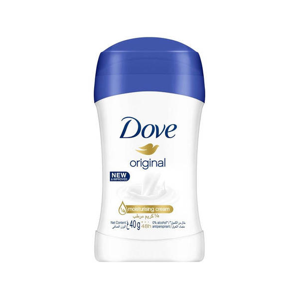 Dove Antiperspirant Deodorant Stick Original 48-Hour Protection 40g