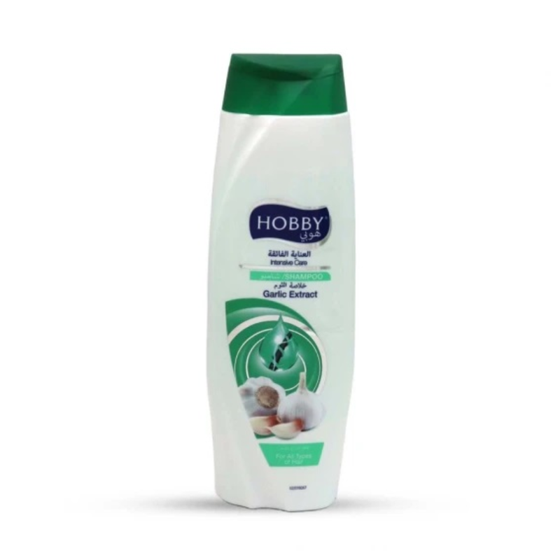 Hobby Garlic Extract Ultra Care Shampoo for Strengthening Hair, 600ml
