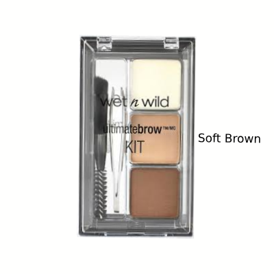 Eyebrow Kit Wax and Powder Shaping Tool Set Wet n Wild 2.5g