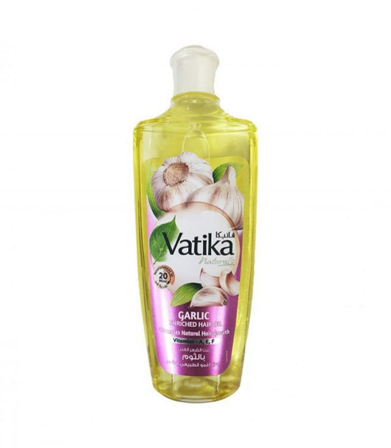 Vatika Garlic Enriched Hair Oil Strengthening Formula Vatika 200ml