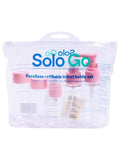 Solo Go Refillable Travel Bottle Set 7 PCS