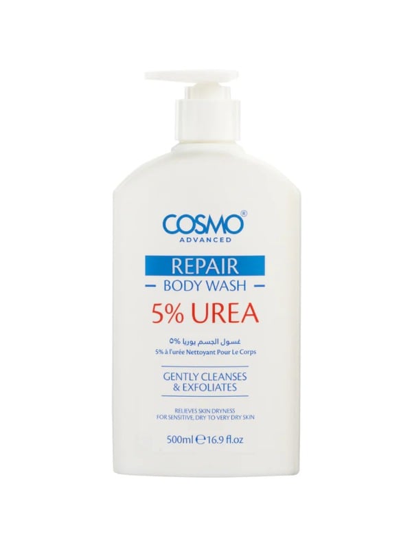Cosmo Advanced Repair Body Wash with 5% Urea - For Dry Skin - 500ml