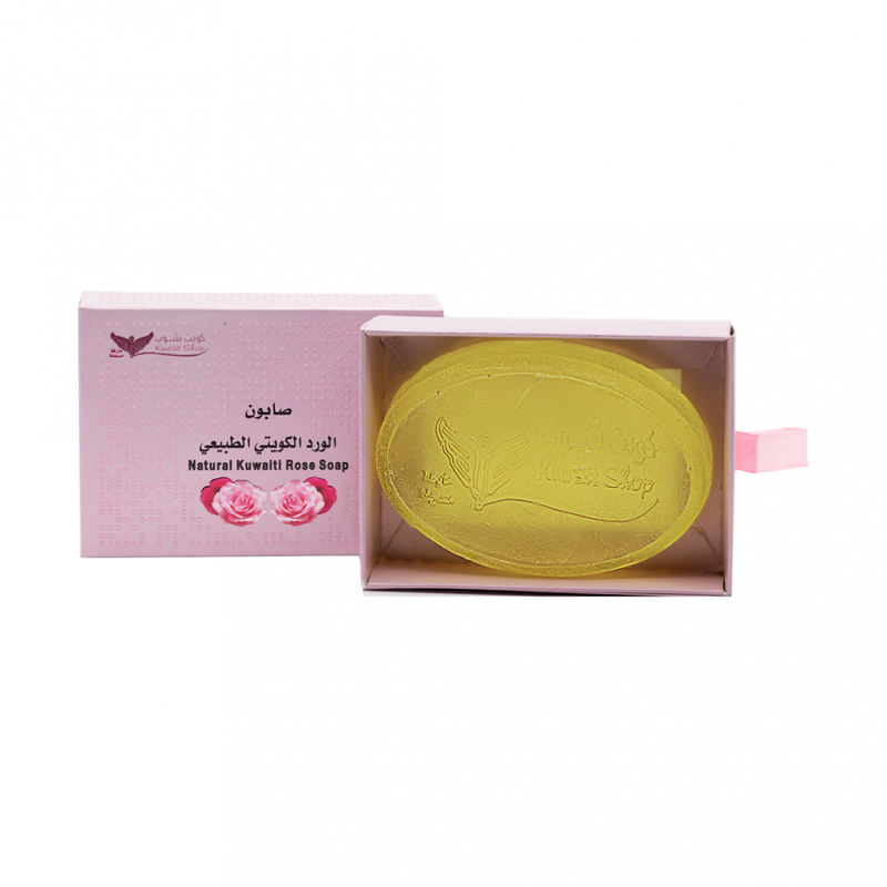 Kuwait Shop Natural Rose Soap, Moisturizing, 100g