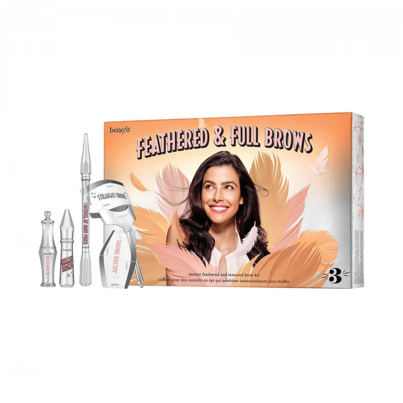 Benefit Feathered Complete Brow Kit, Shade 3 Medium, Shaping and Defining