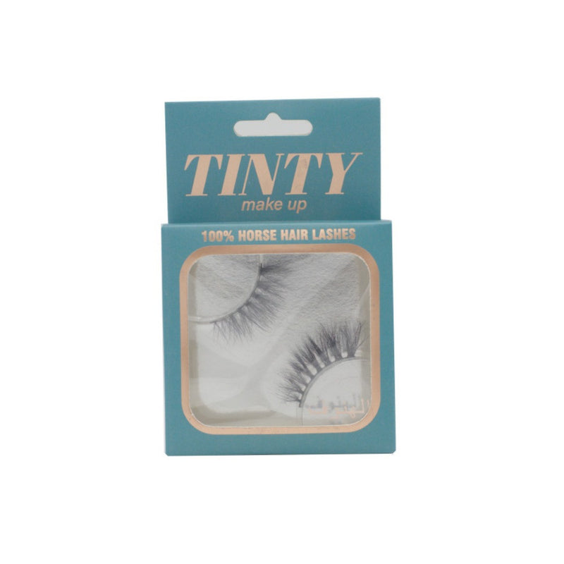 Tinty Horsehair Eyelashes No. 11 Reusable Strip Lashes