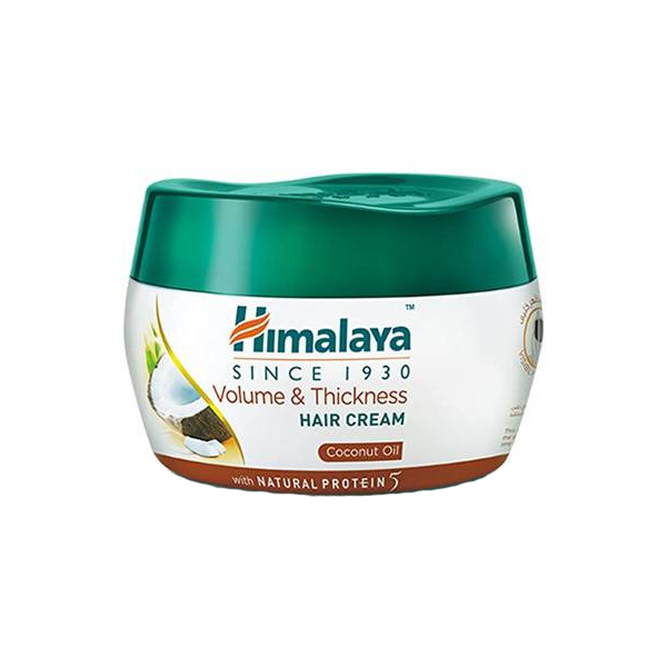 Himalaya Hair Thickening Cream with Coconut Oil for Hair Loss Reduction, 140ml
