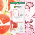 Garnier Hyaluronic Acid & Watermelon Extract Skin Elasticity Sheet Mask 15g