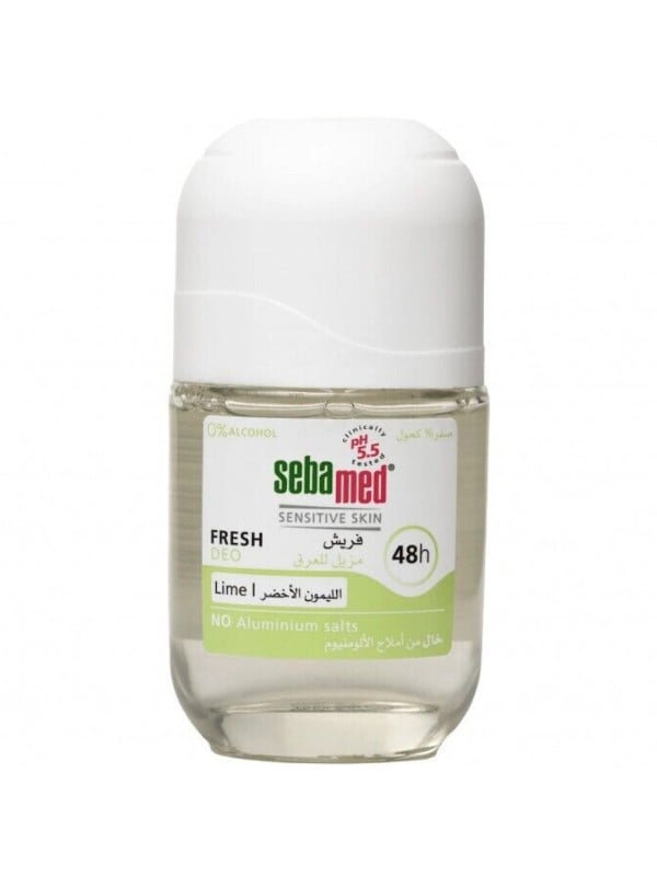Sebamed Green Lemon Roll-On Deodorant 50ml Alcohol-Free