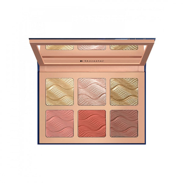 Character Midnight Dream Glow & Blush Palette CBH003 6 Shades