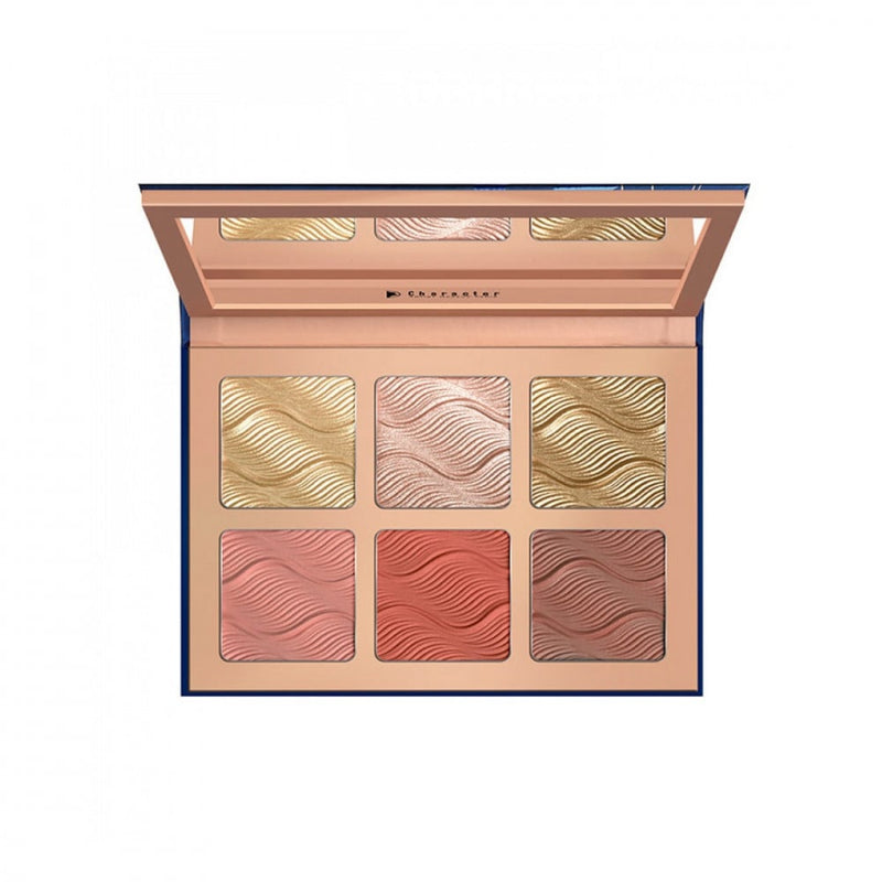 Character Midnight Dream Glow & Blush Palette CBH003 6 Shades