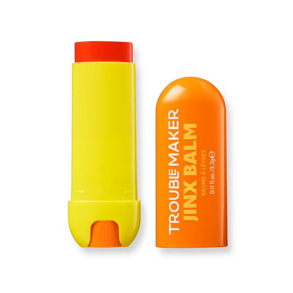 Trouble Maker Jinx Tinted Lip Balm - Finley Orange, 3.2 g, Hyaluronic Acid