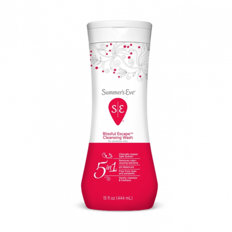 Summer's Eve Sensitive Skin Intimate Wash Apple Extract 444ml