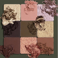 Huda Beauty Haze Eyeshadow Palette Khaki, 9 Shades, 5.8g