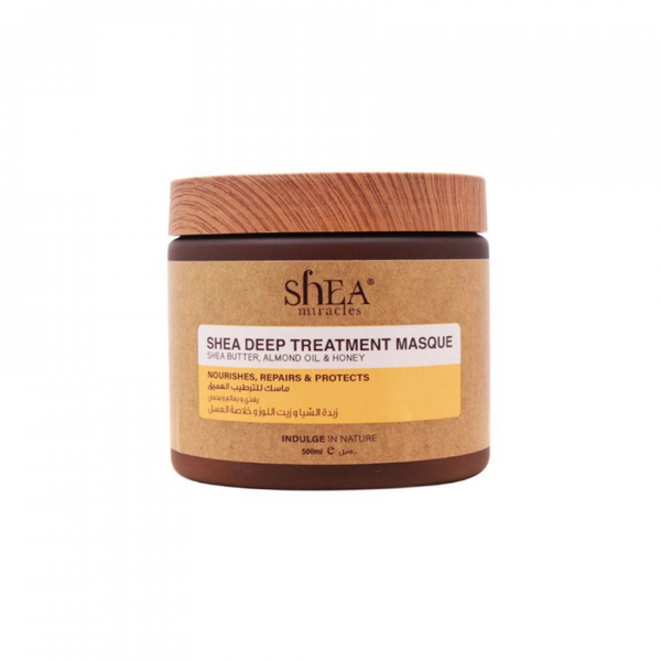 Shea Butter Almond and Honey Hair Mask For Dry Hair 500ml Shea Miracles