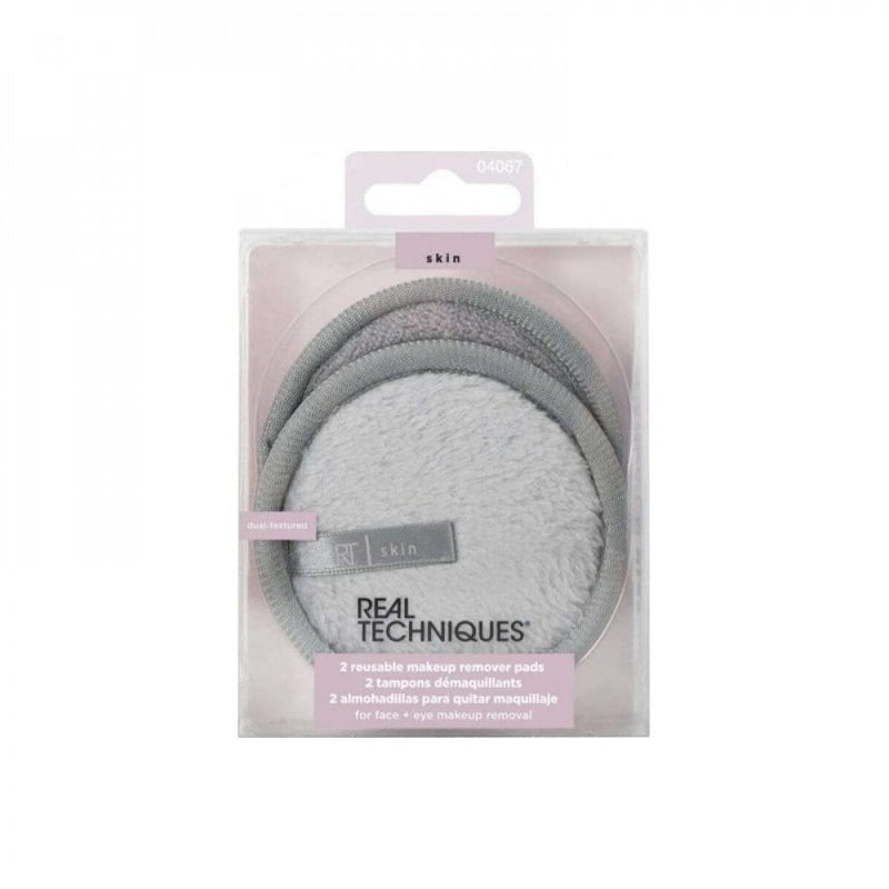 Real Techniques Makeup Remover Sponge, Double-Sided, 2 Count