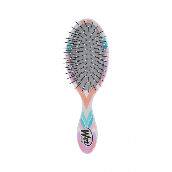 Wet Brush Kids Detangling Hair Brush Chevron Pattern White