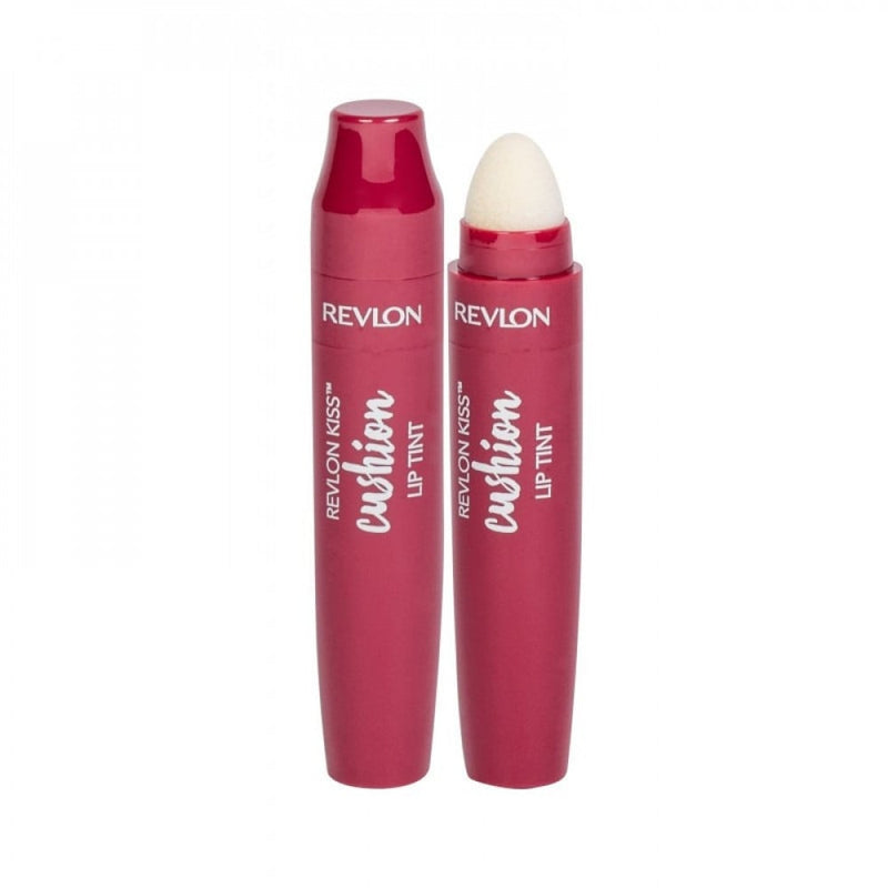 Revlon Kiss Cushion Lip Stain with Coconut Oil, 230 Naughty Mauve