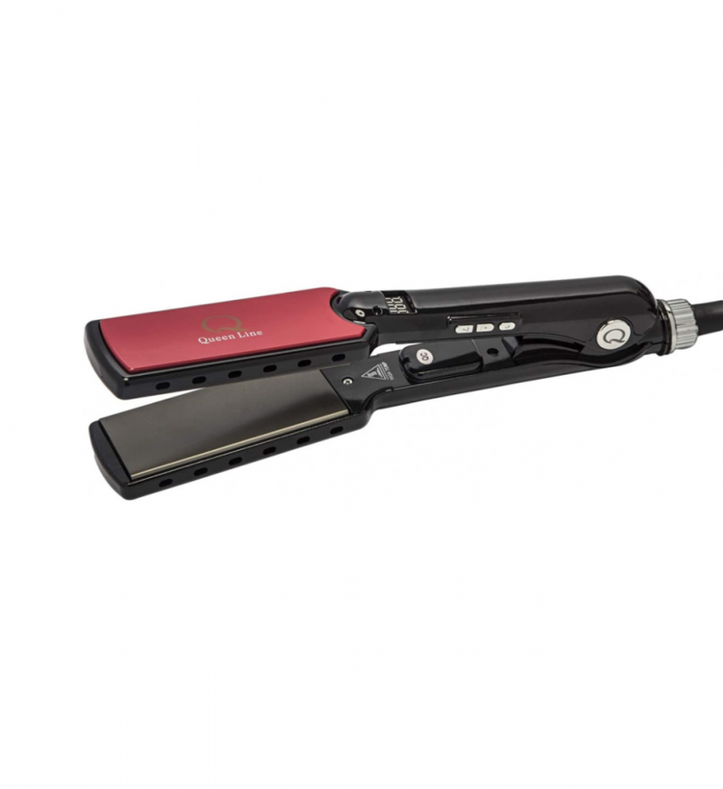 Queen Line Hair Straightener QL-2020 Ceramic Plate 58W Red Black