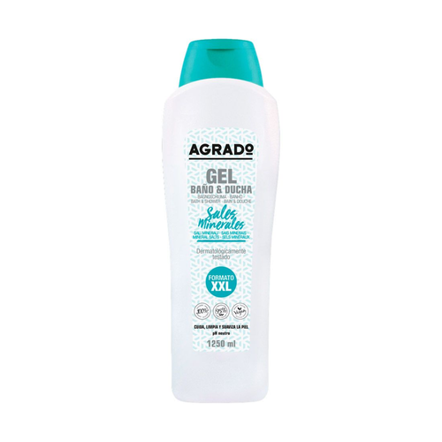 Agrado Mineral Bath and Shower Gel, Moisturizing, 1250ml