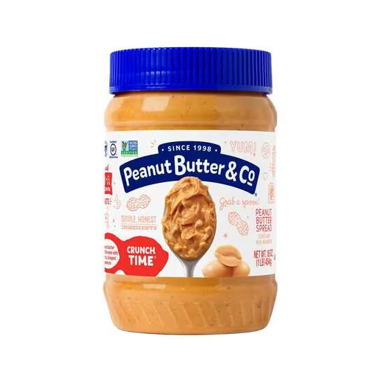 Peanut Butter Chocolate Crunchy Spread Natural Pantry Food 454g