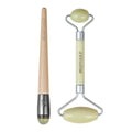 Ecotools Facial Massage Roller, 100% Jade, Dual-Ended