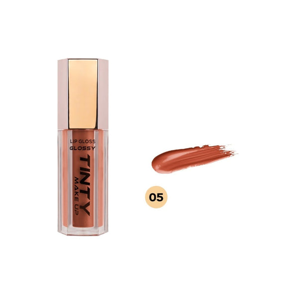 Tinty Lip Gloss 05 Non-Sticky Ultra-Shine Finish 9ml