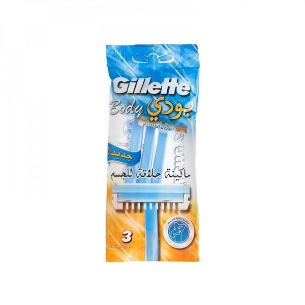 Gillette Body Men's Razor Blades - 3 Blade Cartridges, 3 Count