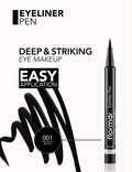 Black Eyeliner Pencil Kohl Intense Carbon Flormar 1.2g