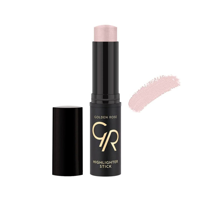 Golden Rose Highlighter Stick 02 Light Pink - Creamy, Blendable, Natural Radiance