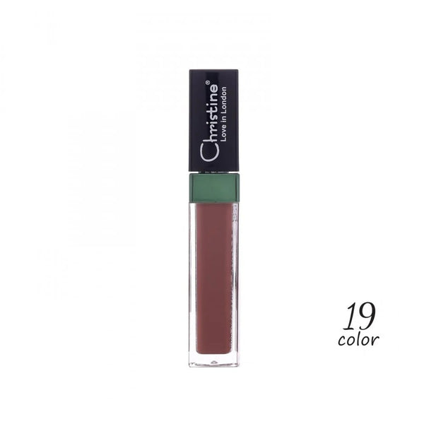 Christine Matte Liquid Lipstick No. 19 5ml