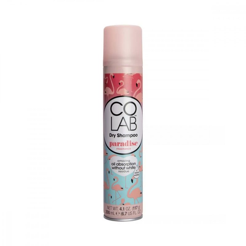 Colab Dry Shampoo, Paradise Tropical Coconut Scent, 200ml