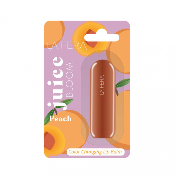 Lavera Peach Lip Balm, Moisturizing Formula, 5g