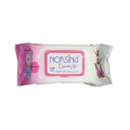 Norsina Wet Wipes with Butterfly Print, Gentle Cleansing, 120 Count